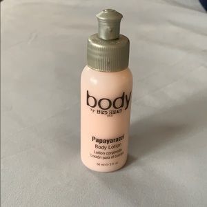 Papaya scented body lotion
